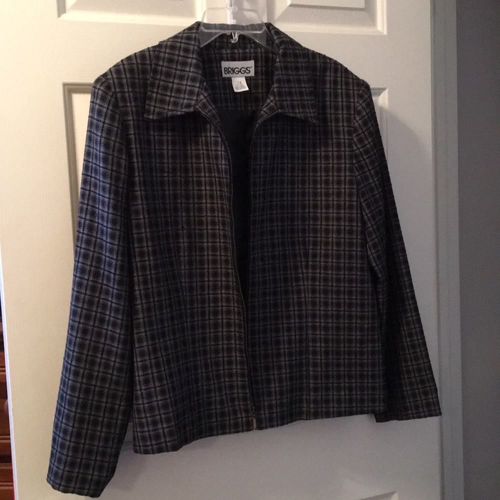 Briggs fully-Lined get and black jacket